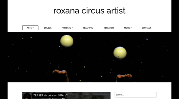 roxanacircusartist.com