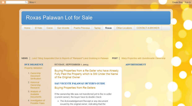 roxas.palawanlotsale.com