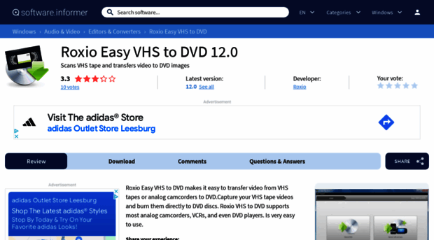 roxio-easy-vhs-to-dvd.software.informer.com