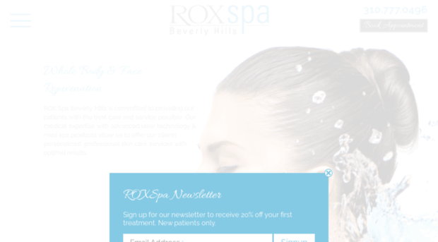 roxspabeverlyhills.com