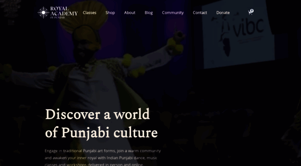 royalacademyofbhangra.com