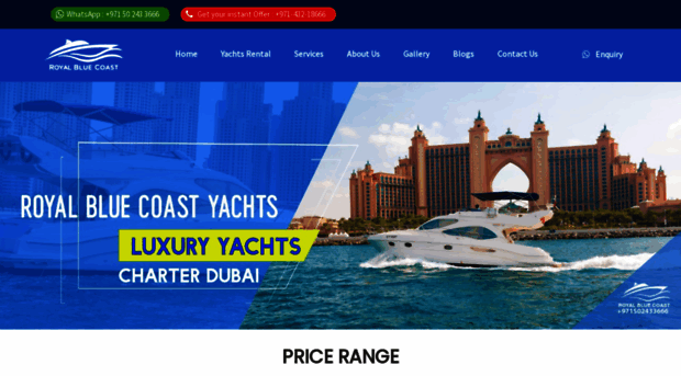 royalbluecoastyachts.com