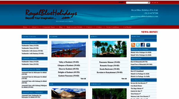 royalblueholidays.com