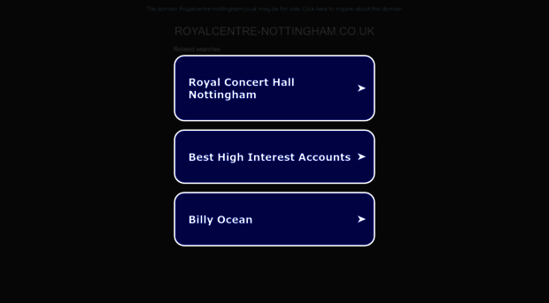 royalcentre-nottingham.co.uk