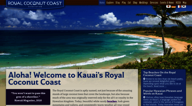 royalcoconutcoast.com