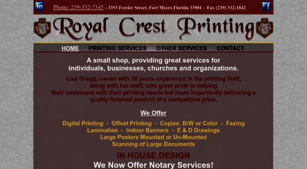 royalcrestprinting.com