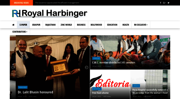 royalharbinger.com