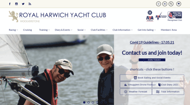 royalharwichyachtclub.co.uk