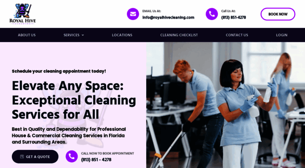 royalhivecleaning.com