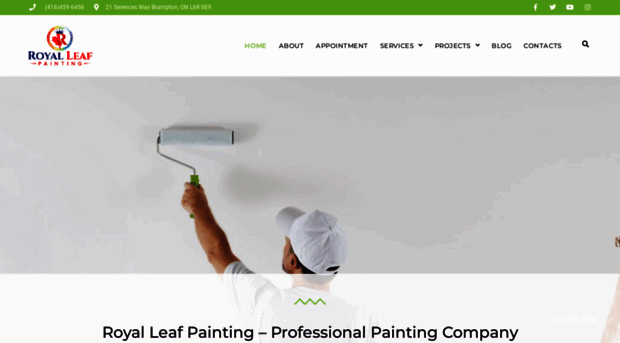 royalleafpainting.com