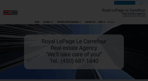 royallepagelecarrefour.com