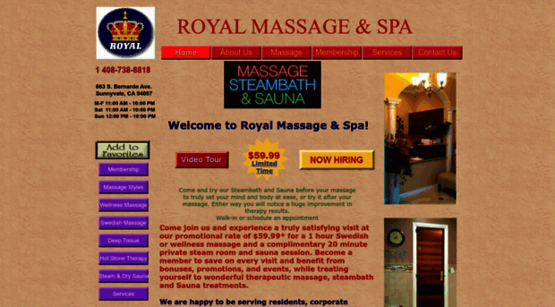 royalmassage.net