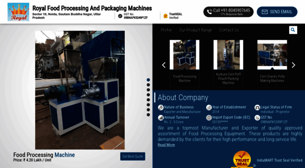 royalpackagingmachine.com