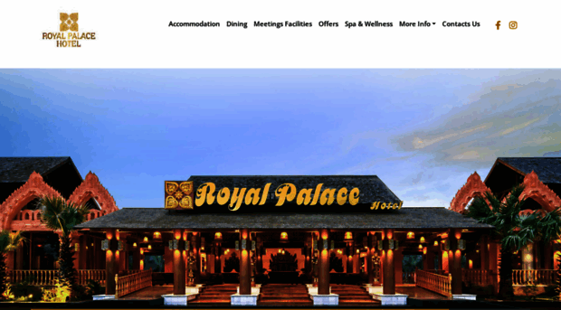 royalpalacehotelbagan.com