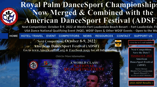 royalpalmdancesport.org