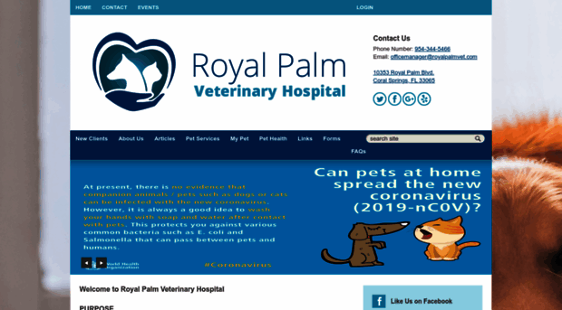 royalpalmvet.com