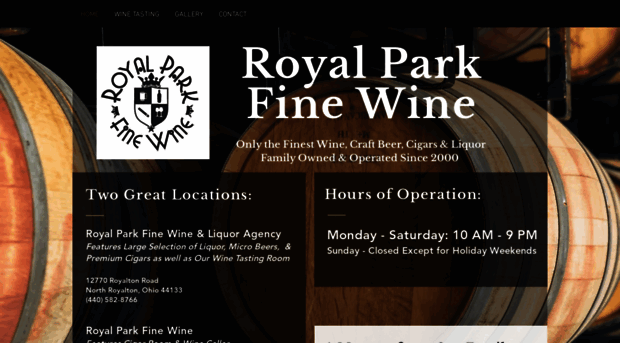 royalparkwine.com