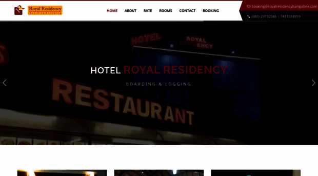 royalresidencybangalore.com