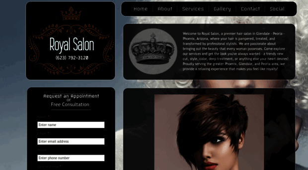 royalsalonaz.com