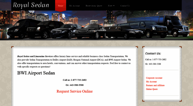 royalsedan.com