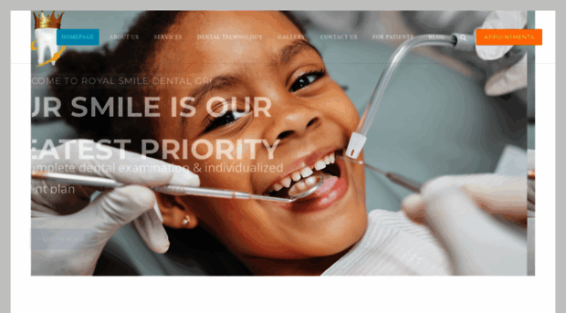 royalsmiledentalgroup.com