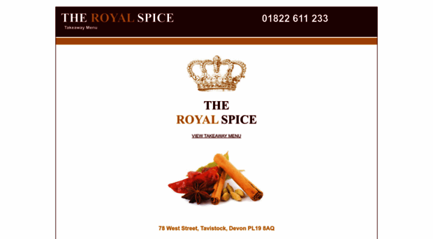 royalspicetavistock.co.uk