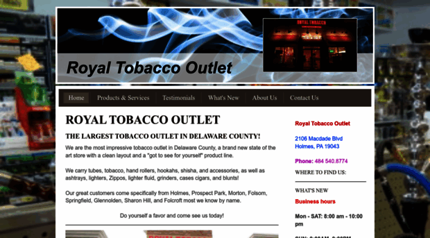 royaltobaccooutlet.com