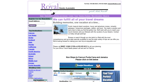 royaltravelplanners.com