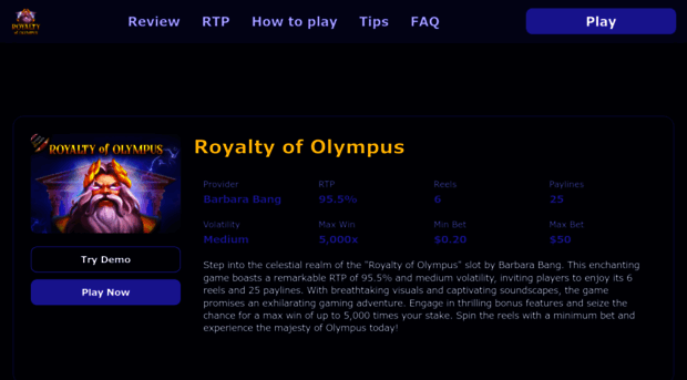 royalty-of-olympus.org