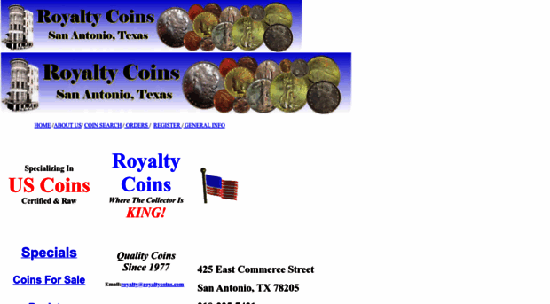 royaltycoins.com