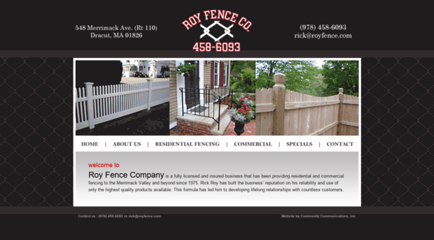 royfence.com