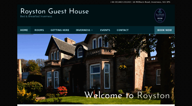 roystonguesthouse.com
