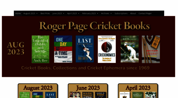 rpcricketbooks.com