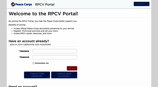 rpcvportal.peacecorps.gov