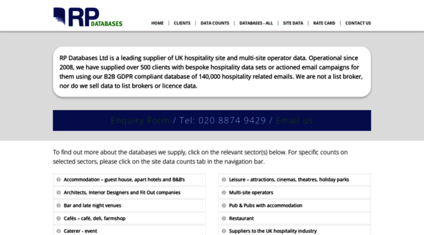 rpdatabases.co.uk