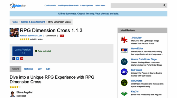 rpg-dimension-cross.updatestar.com