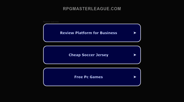 rpgmasterleague.com