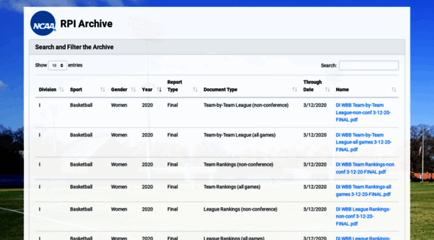 rpiarchive.ncaa.org