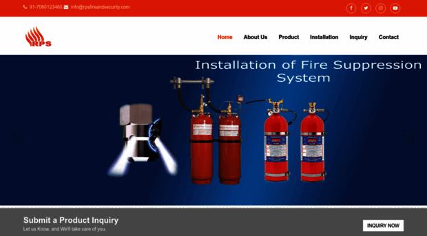 rpsfireandsecurity.com