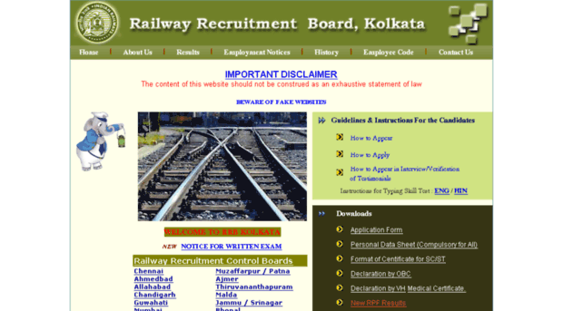 rrb-kolkata.net