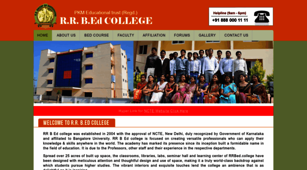 rrbedcollege.com