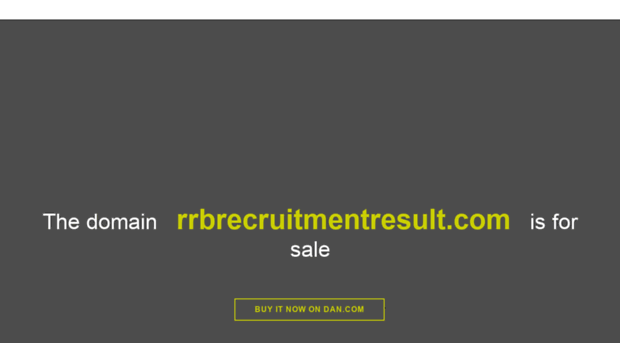 rrbrecruitmentresult.com