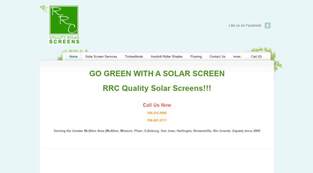 rrcsolarscreens.com