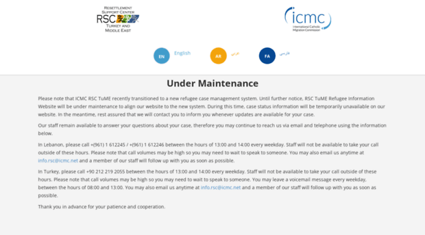 rsc.icmc.net