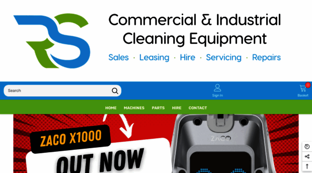 rscleaningmachines.com