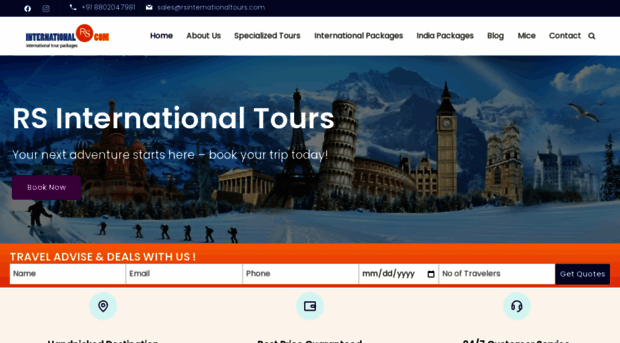 rsinternationaltours.com