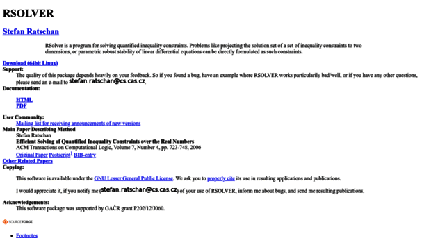rsolver.sourceforge.net