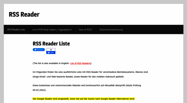 rss-reader.de