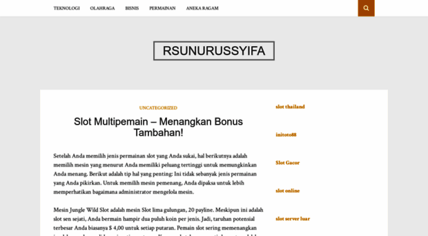 rsunurussyifa.id