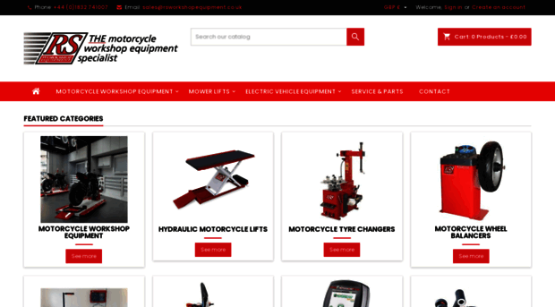 rsworkshopequipment.com